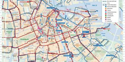 أمستردام المدينة خريطة النقل