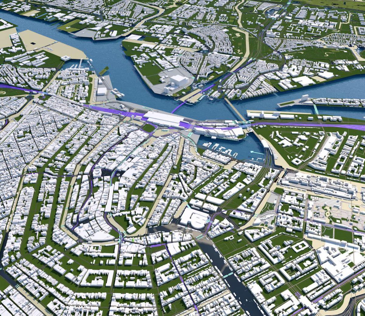 خريطة أمستردام 3d