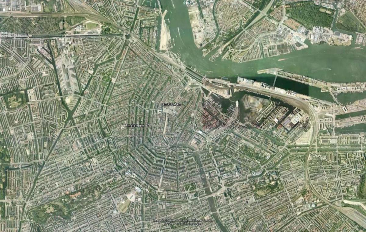 خريطة قنوات أمستردام 
