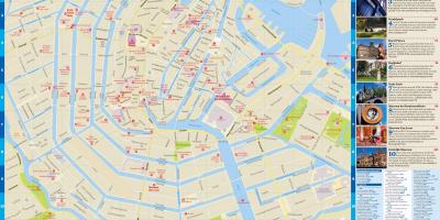 المعالم السياحية أمستردام خريطة