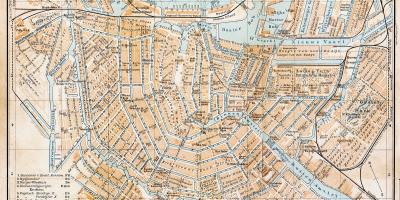 أمستردام المدينة القديمة خريطة