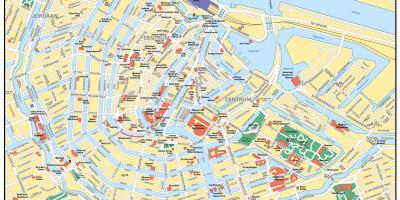 أمستردام حاليا خريطة المدينة